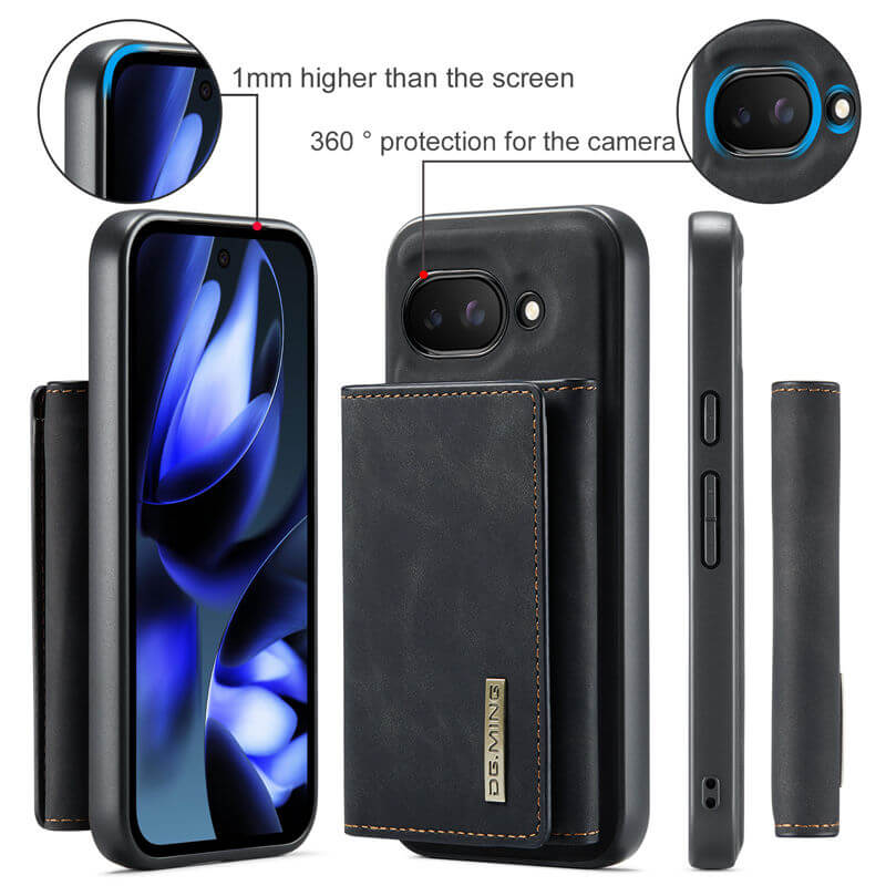 DG.MING Google Pixel 9A Magnetic 2-in-1 Mini Wallet Case