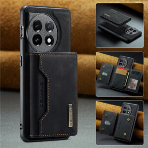 DG.MING OnePlus 11 Magnetic Detachable Mini Wallet Case