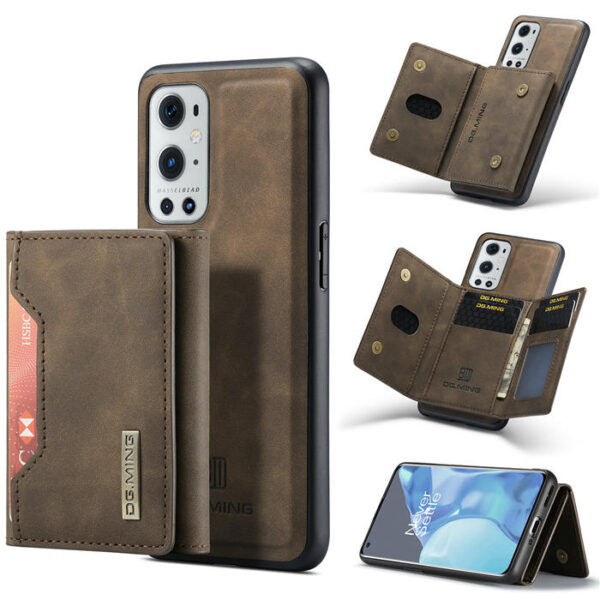 DG.MING OnePlus 9 Pro M2 Series Wallet Case