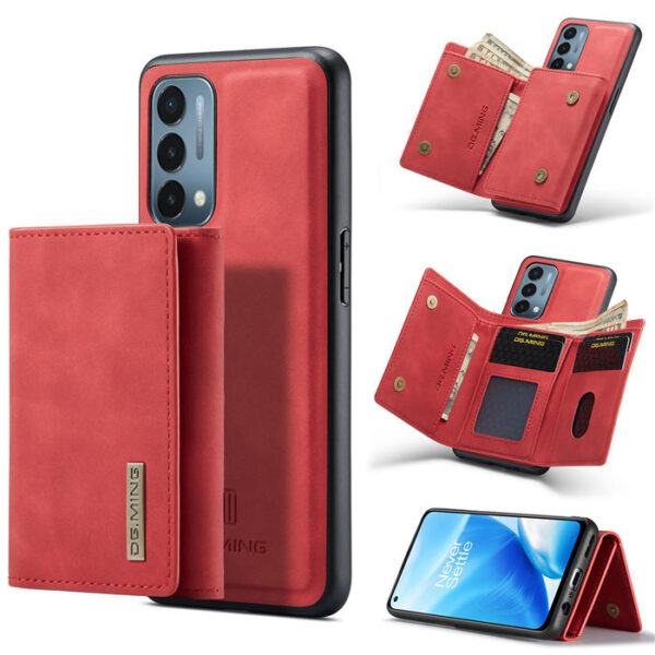 DG.MING OnePlus Nord N200 M1 Series Wallet Case
