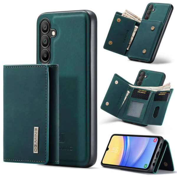 DG.MING Samsung Galaxy A15 2-in-1 Magnetic Wallet Case