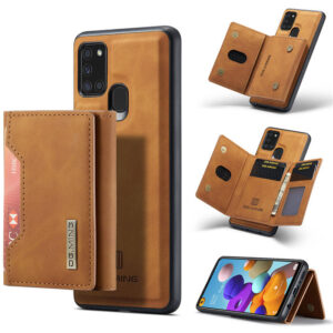 DG.MING Samsung Galaxy A21S M2 Series Wallet Case