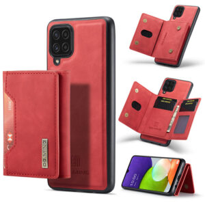 DG.MING Samsung Galaxy A22 4G M2 Series Wallet Case