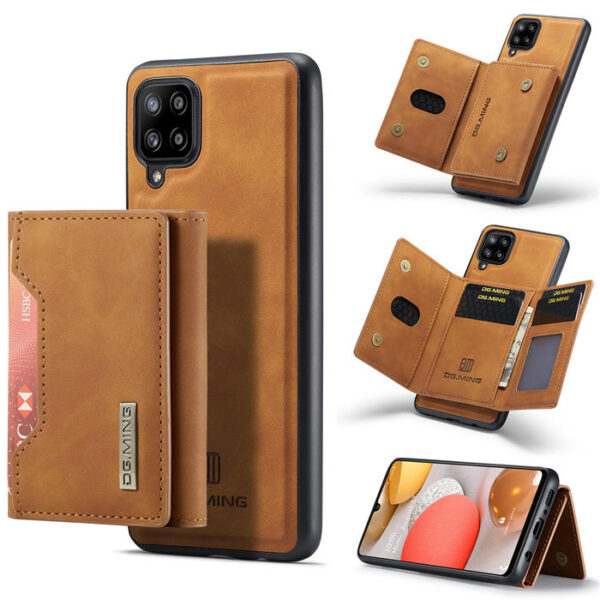 DG.MING Samsung Galaxy A42 5G M2 Series Wallet Case