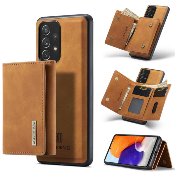 DG.MING Samsung Galaxy A73 5G M1 Series Wallet Case