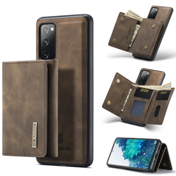 DG.MING Samsung Galaxy S20 FE M1 Series Wallet Case