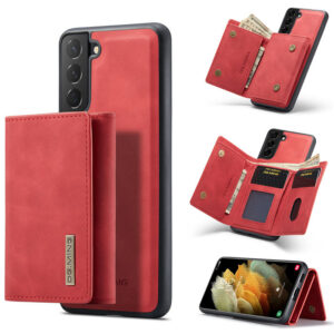DG.MING Samsung Galaxy S21 FE M1 Series Wallet Case