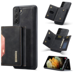 DG.MING Samsung Galaxy S21 FE M2 Series Wallet Case