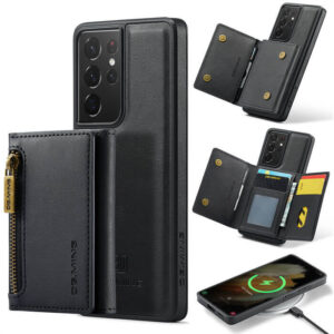 DG.MING Samsung Galaxy S21 Ultra Wallet RFID Blocking Case