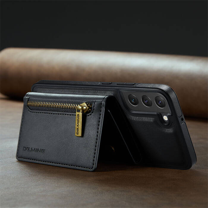 DG.MING Samsung Galaxy S22 Plus Wallet RFID Blocking Case