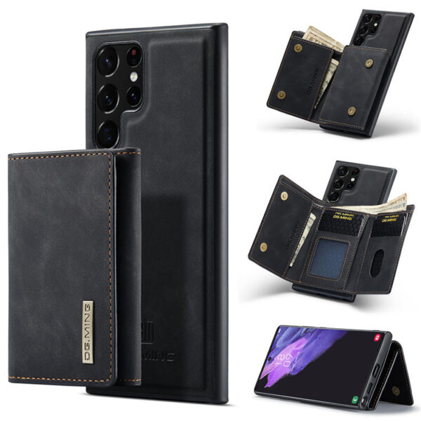 DG.MING M1 Series Wallet Case For Samsung