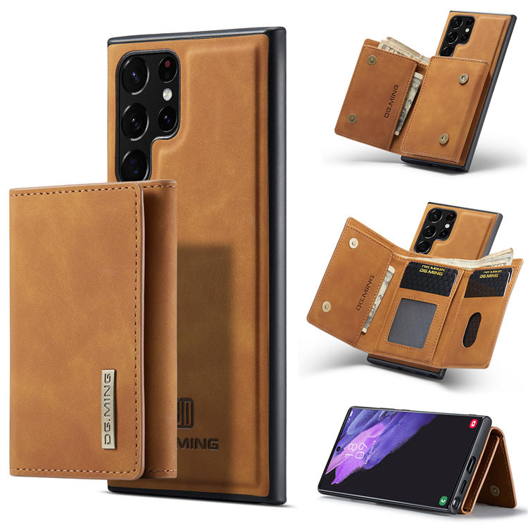 DG.MING Samsung Galaxy S22 Ultra M1 Series Wallet Case
