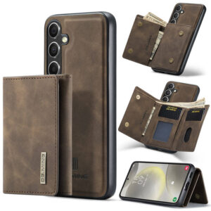 DG.MING Samsung Galaxy S24 FE Magnetic 2-in-1 Mini Wallet Case