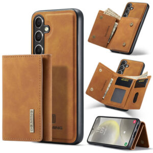 DG.MING Samsung Galaxy S24 Magnetic 2-in-1 Mini Wallet Case
