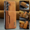 DG.MING Samsung Galaxy S24 Plus Magnetic Detachable Mini Wallet Case