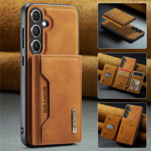 DG.MING Samsung Galaxy S24 Plus Magnetic Detachable Mini Wallet Case