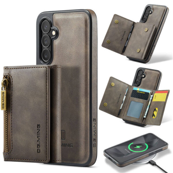 DG.MING Samsung Galaxy S24 Plus Wallet RFID Blocking Case