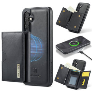 DG.MING Samsung Galaxy S24 Plus 2-in-1 Magnetic Wallet Case – Detachable Design with 6 Card Slots, RFID Blocking & Wireless Charging