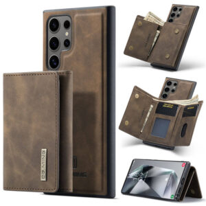 DG.MING Samsung Galaxy S24 Ultra Magnetic 2-in-1 Mini Wallet Case