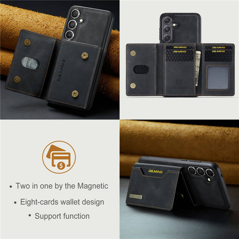 DG.MING Samsung Galaxy S25 Wallet Case
