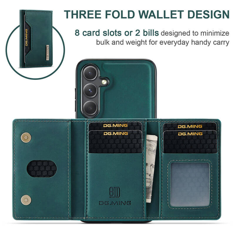 DG.MING Samsung Galaxy S25 Wallet Case
