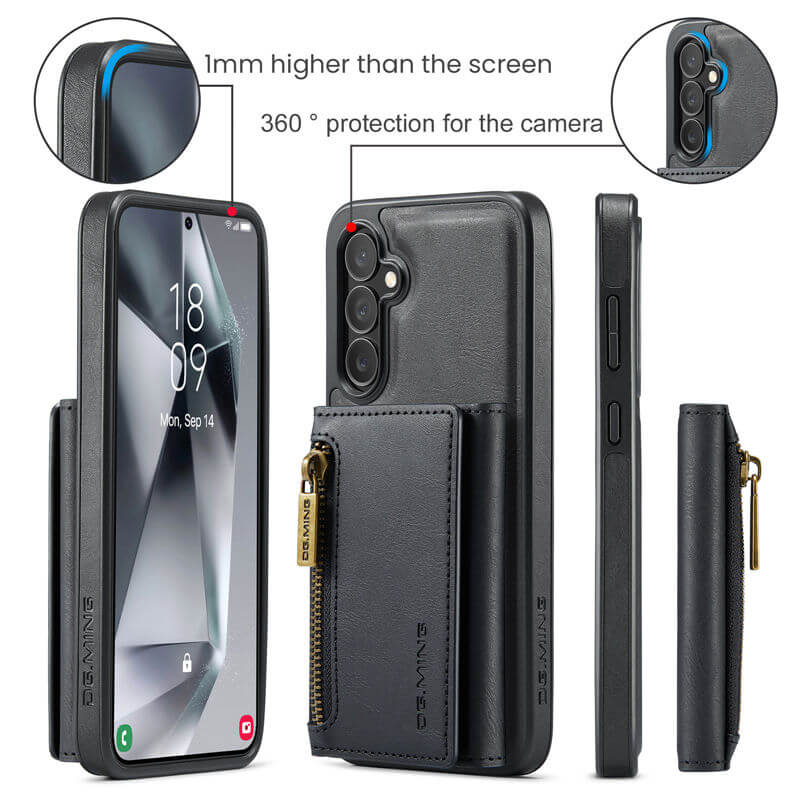 DG.MING Samsung Galaxy S25 Plus Wallet Case