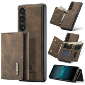 DG.MING Sony Xperia 1 V Magnetic 2-in-1 Mini Wallet Case