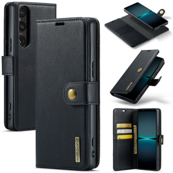 DG.MING Sony Xperia 1 VI 2024 Wallet Magnetic Case
