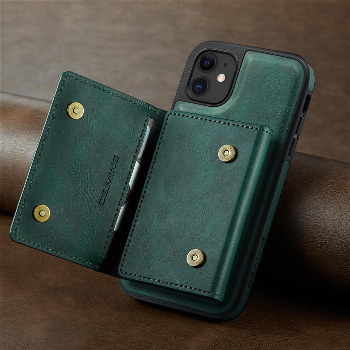 DG.MING iPhone 11 Wallet RFID Blocking Case