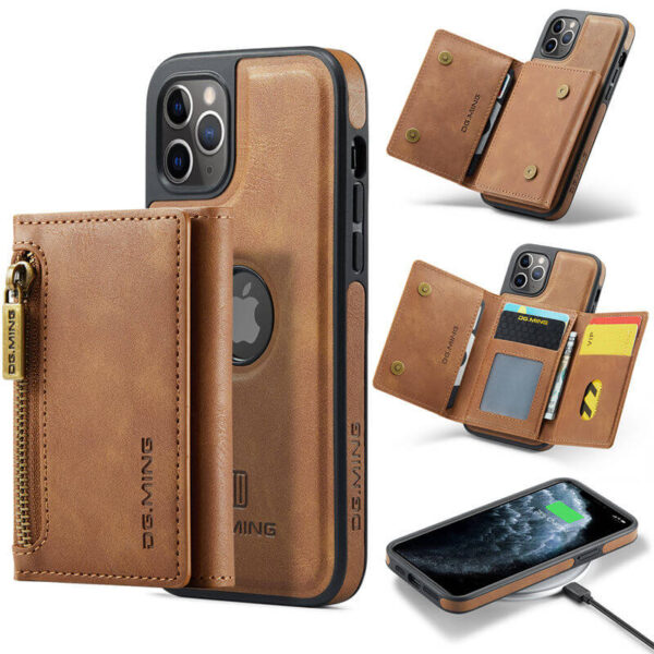 DG.MING iPhone 11 Pro Wallet RFID Blocking Case