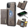 DG.MING iPhone 11 Pro Max 2-in-1 Magnetic Wallet Case – Detachable Design with 6 Card Slots, RFID Blocking & Wireless Charging