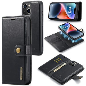 DG.MING iPhone 14 Wallet Magnetic Case
