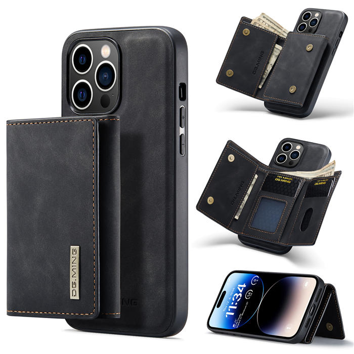 DG.MING iPhone 14 Pro Max M1 Series Wallet Case