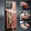 DG.MING iPhone 14 Pro Max Magnetic 2 in 1 Wallet Case