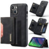 DG.MING iPhone 15 Plus Magnetic Detachable Mini Wallet Case