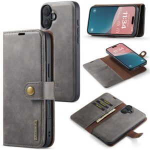 DG.MING iPhone 16 Plus Wallet Magnetic Case