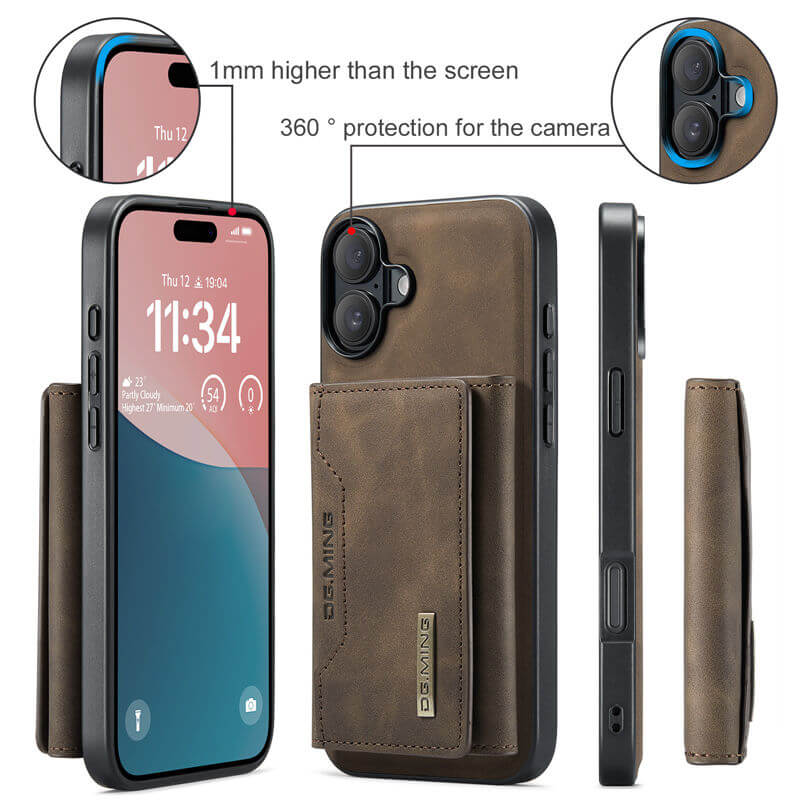 DG.MING iPhone 16 Wallet Case