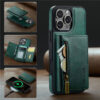 DG.MING iPhone 16 Pro Max Wallet RFID Blocking Case