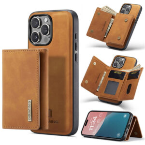 DG.MING iPhone 16 Pro Max Magnetic 2-in-1 Mini Wallet Case