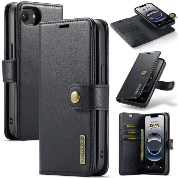 DG.MING iPhone 16e Wallet Magnetic Case