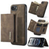 DG.MING iPhone 16e Magnetic 2-in-1 Mini Wallet Case