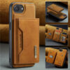 DG.MING iPhone 16e Magnetic Detachable Mini Wallet Case