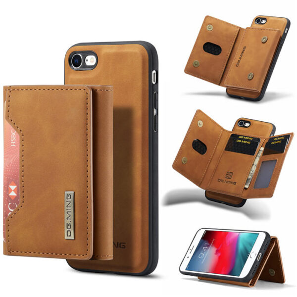 DG.MING iPhone 7/8/SE 2020 M2 Series Wallet Case
