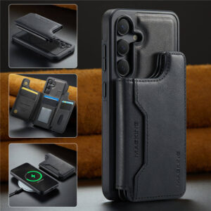 MAGKING Samsung Galaxy S24 MagSafe Magnetic Wallet Case – RFID & Wireless Charging