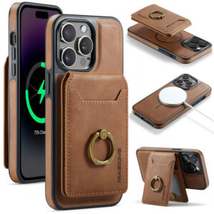 MAGKING iPhone 13 Pro 2-in-1 Magnetic Detachable Wallet RFID Blocking Case