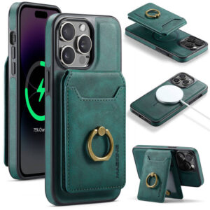 MAGKING iPhone 13 Pro Max 2-in-1 Magnetic Detachable Wallet RFID Blocking Case