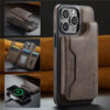 MAGKING iPhone 15 Pro Max MagSafe Magnetic Wallet Case with RFID & Wireless Charging