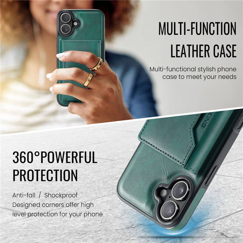 MAGKING iPhone 16 Plus 2-in-1 Wallet Magnetic Case