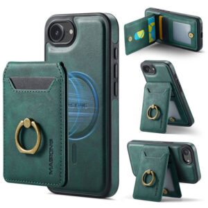 MAGKING iPhone 16E 2-in-1 Magsafe Wallet Case – RFID Blocking, 5 Card Slots & Wireless Charging